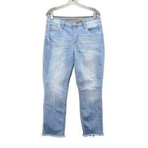 Womens Hydraulic High Rise Murray Straight Jeans Size 10 Blue